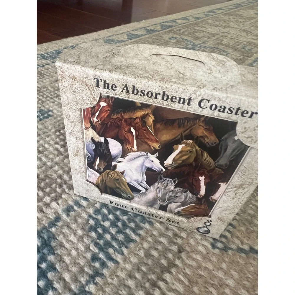 Horse Equestrian Lover Mug & Coaster Bundle 6 missing Western Cowboy Piece